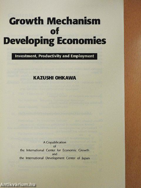 Growth Mechanism of Developing Economies