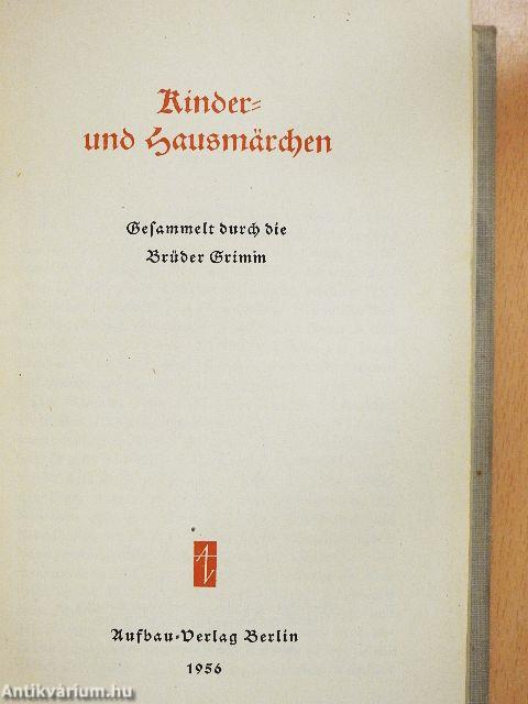 Kinder- und Hausmärchen 