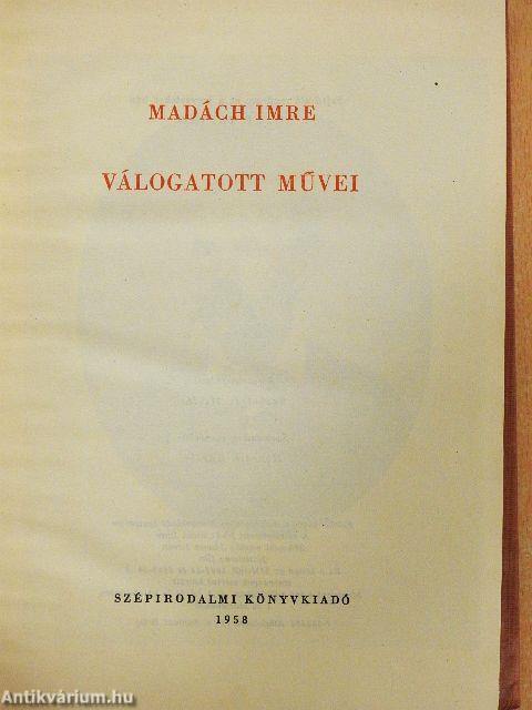 Madách Imre válogatott művei
