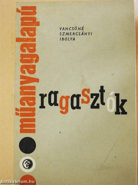 Műanyagalapú ragasztók