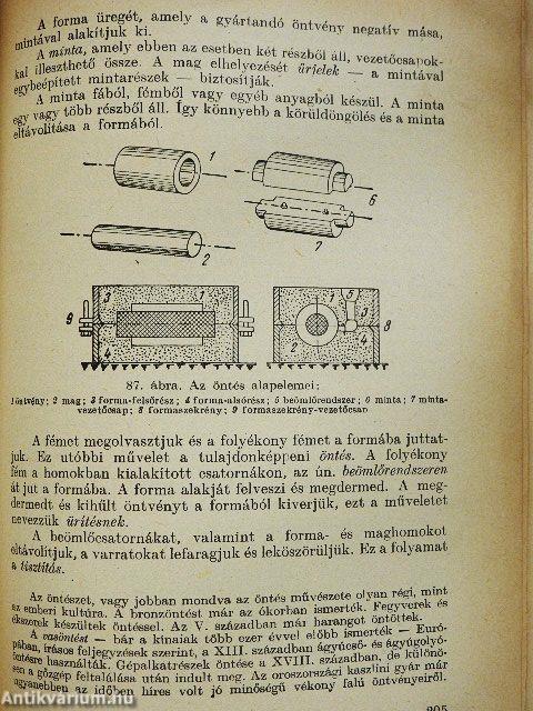 Gépipari anyag- és gyártásismeret II.