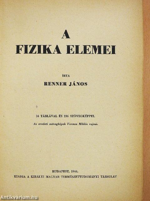 A fizika elemei