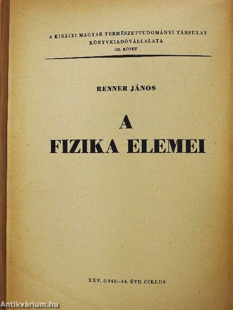 A fizika elemei