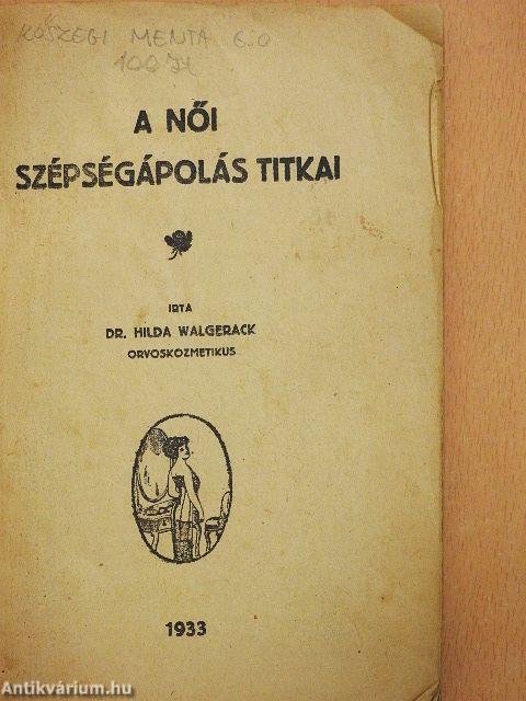 A női szépségápolás titkai