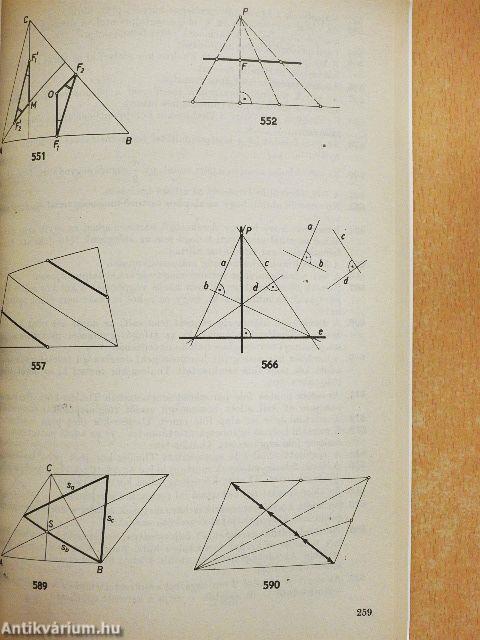 Geometriai feladatok gyűjteménye I-II.
