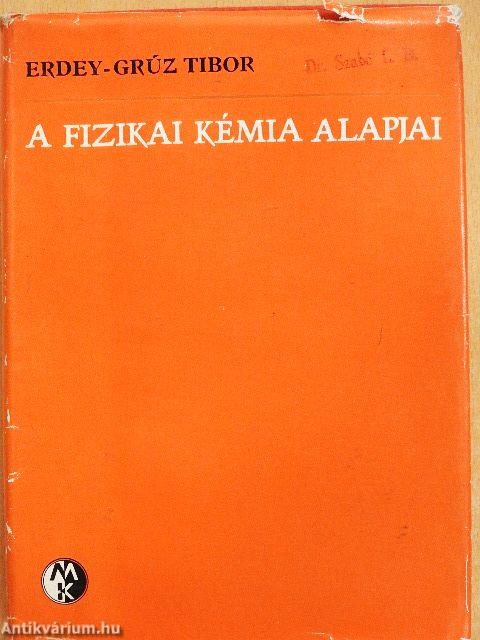 A fizikai kémia alapjai