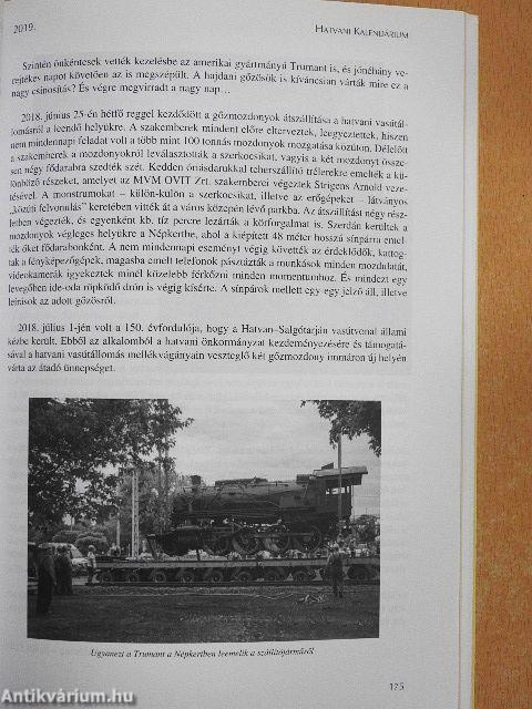 Hatvani Kalendárium 2019.