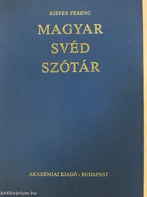 Magyar-svéd szótár