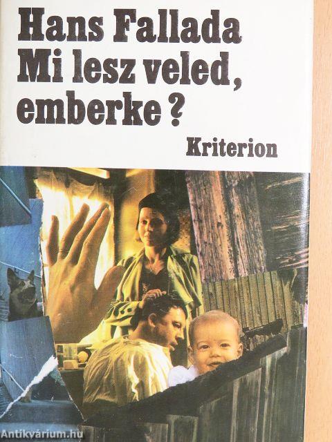 Mi lesz veled, emberke?