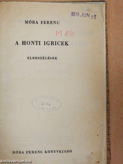 A honti igricek
