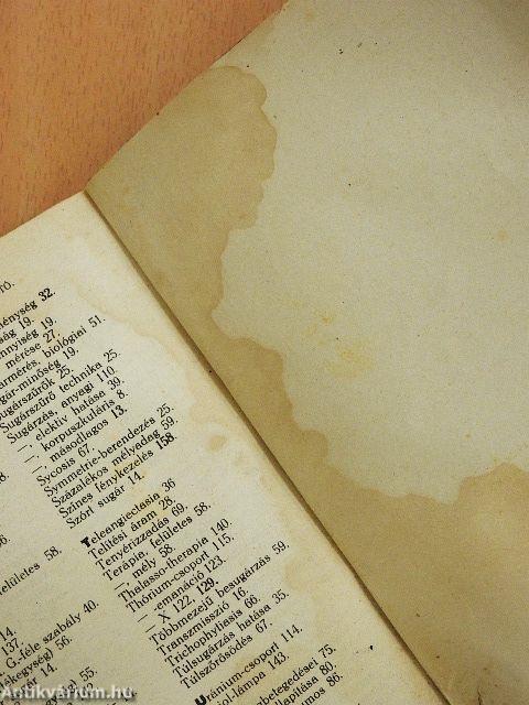 Gyógyítás röntgen-, rádium- és ibolyántúli-sugarakkal