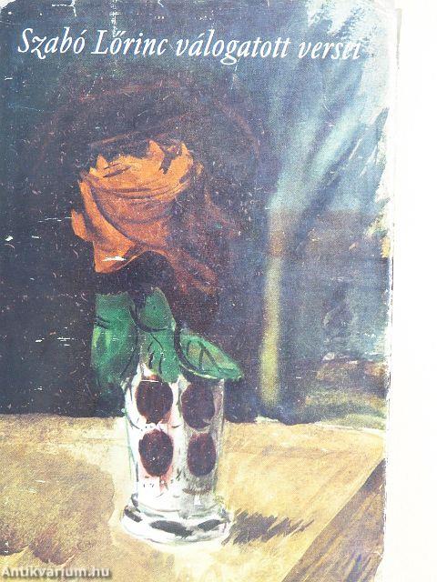 Szabó Lőrinc válogatott versei