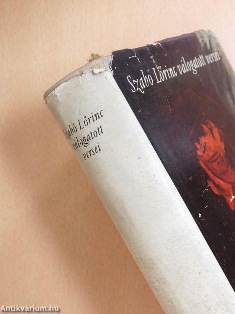 Szabó Lőrinc válogatott versei