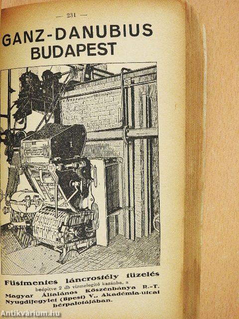 Molnárok és gépészek kézikönyve 1929