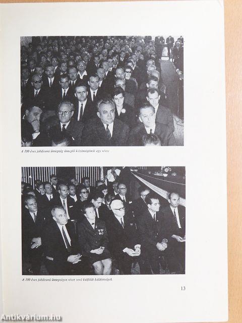 A Debreceni Agrártudományi Főiskola centenáriumi ünnepségei 1868-1968.