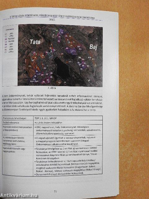 A tatai járás történeti, térségfejlesztési stratégiai dokumentuma