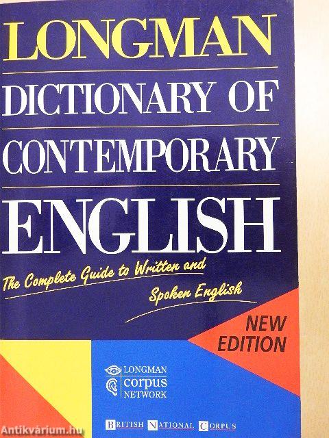 Longman Dictionary of Contemporary English