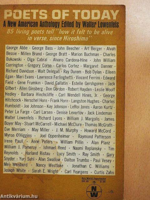 Poets of today