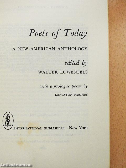 Poets of today