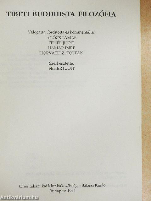 Tibeti buddhista filozófia