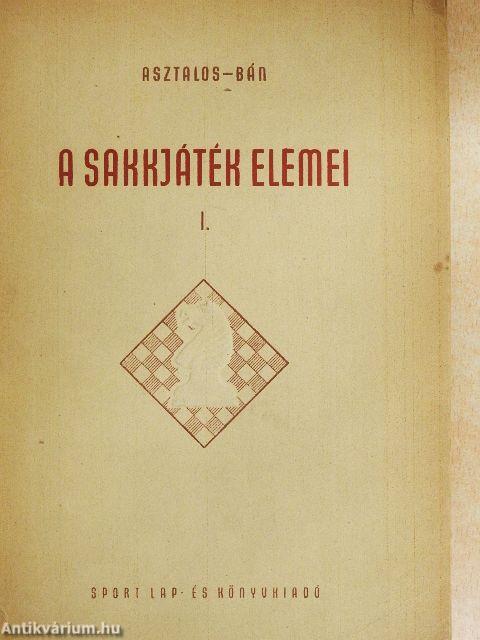 A sakkjáték elemei I.