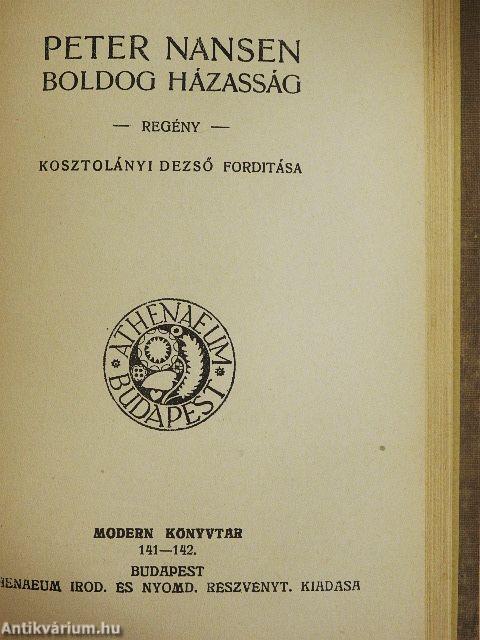 Ködös lelkek/Pán/Boldog házasság
