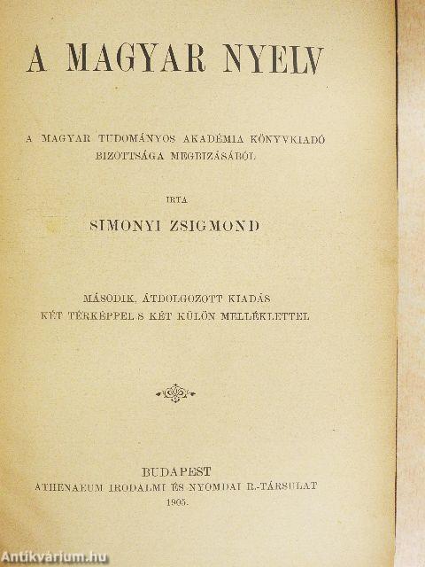 A magyar nyelv