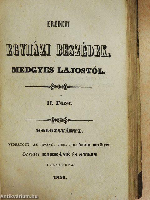 Eredeti egyházi beszédek I-II.