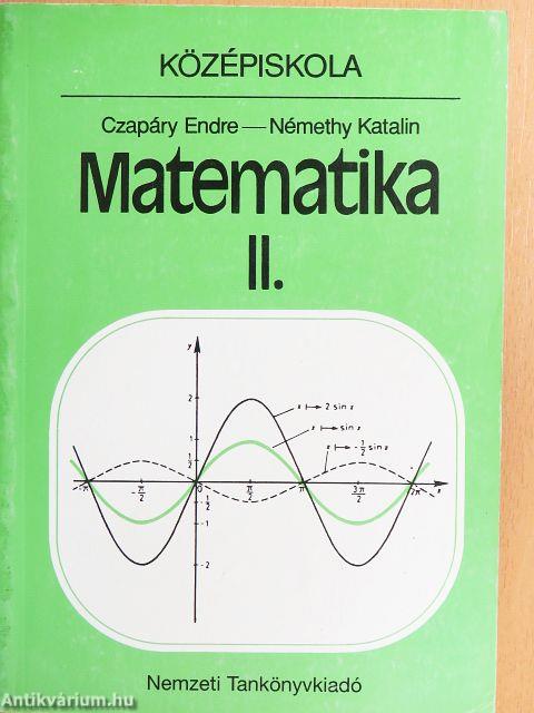 Matematika II.