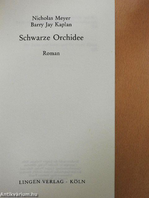 Schwarze Orchidee