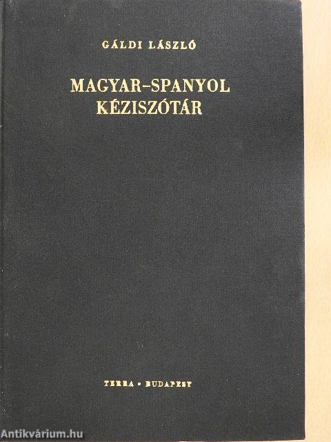 Magyar-spanyol kéziszótár