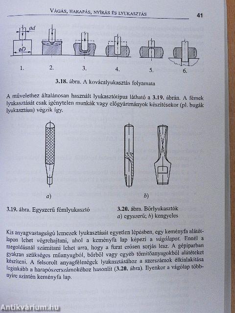 Fémipari alapműveletek elmélete és gyakorlata