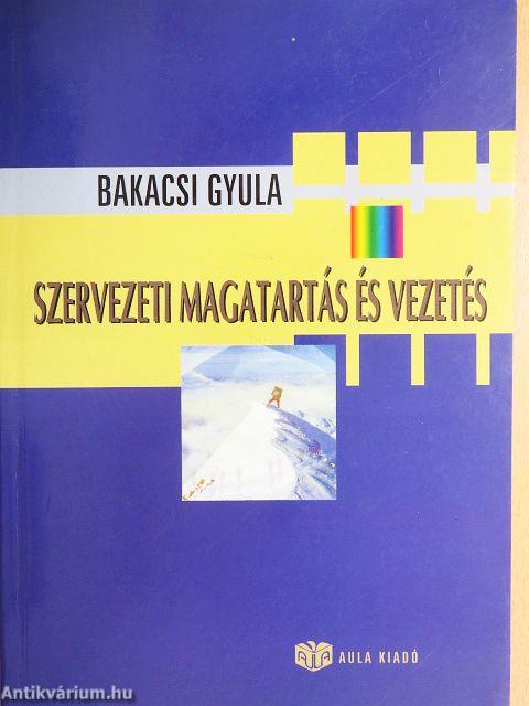 Szervezeti magatartás és vezetés