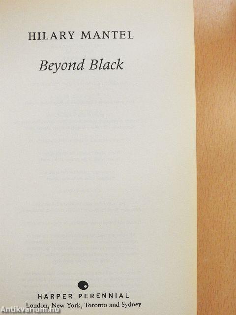 Beyond Black