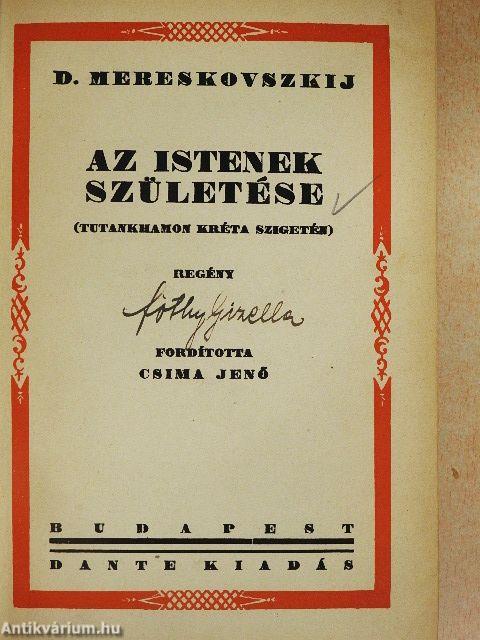 Az istenek születése