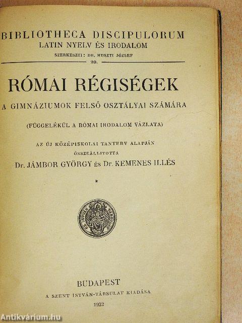 Római régiségek