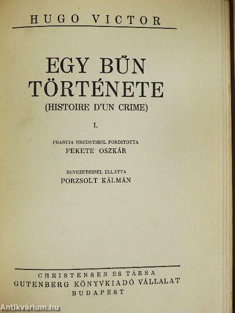 Bug-Jargal/Egy bűn története I-III.