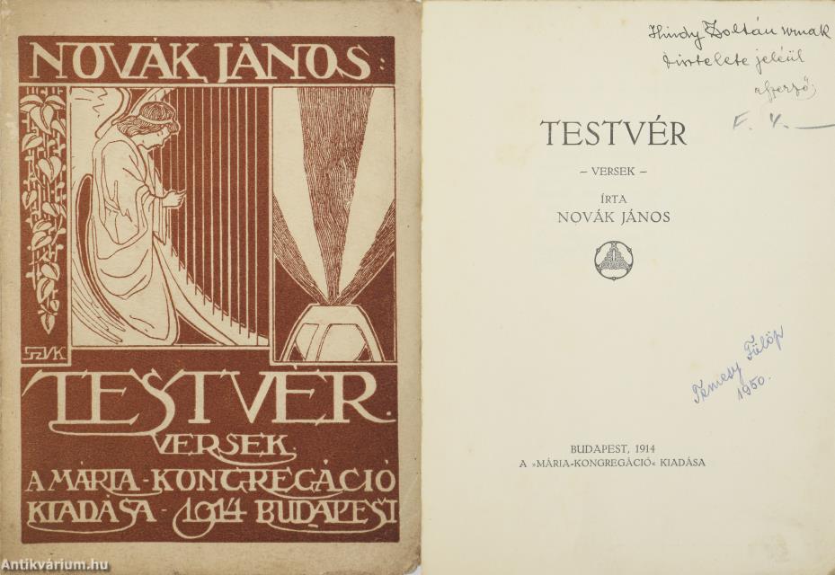 Testvér (dedikált példány)