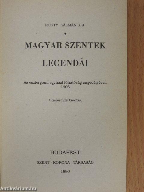 Magyar szentek legendái