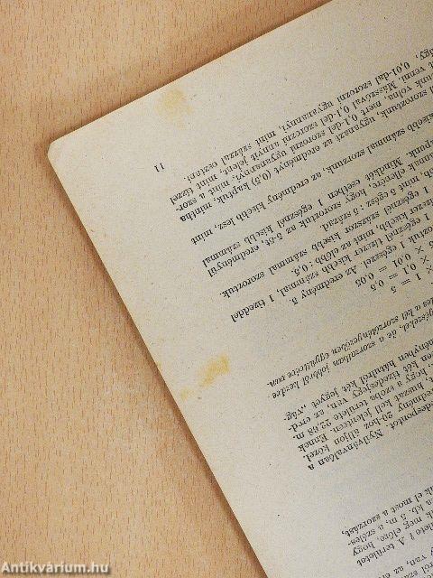 Számtan- és mértankönyv időelemzők részére