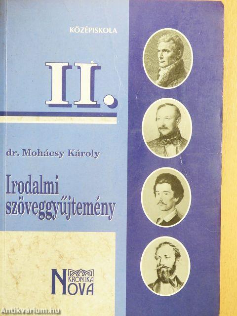 Irodalmi szöveggyűjtemény II.