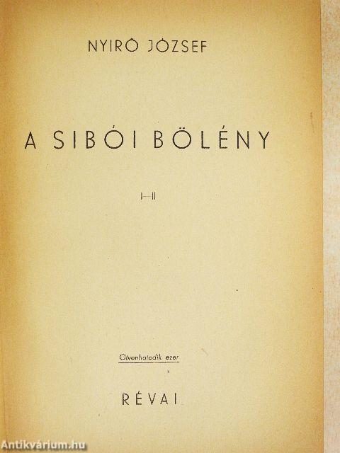 A sibói bölény I-II.