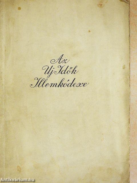 Az Új Idők Illemkódexe