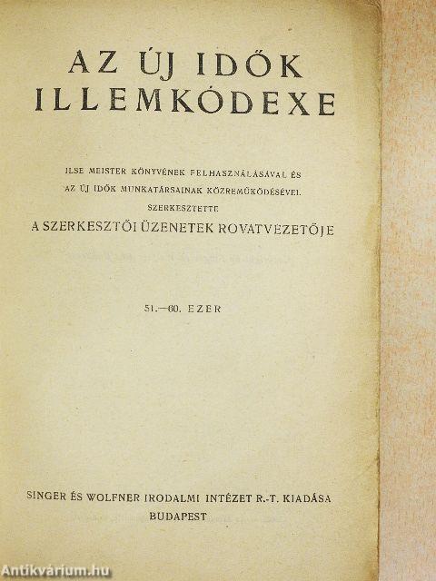 Az Új Idők Illemkódexe