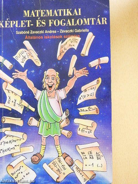 Matematikai képlet- és fogalomtár