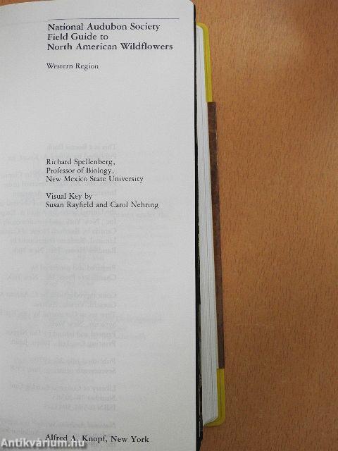 National Audubon Society Field Guide to North American Wildflowers