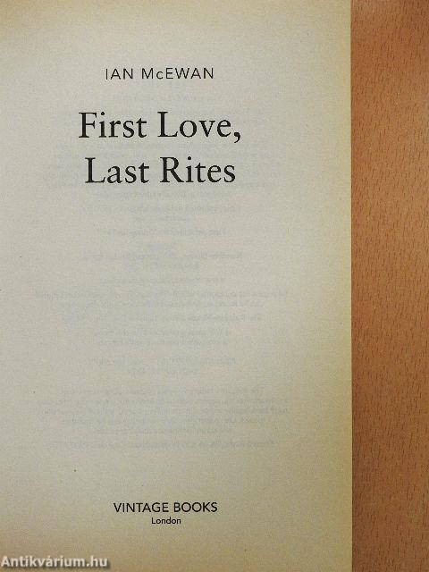 First Love, Last Rites