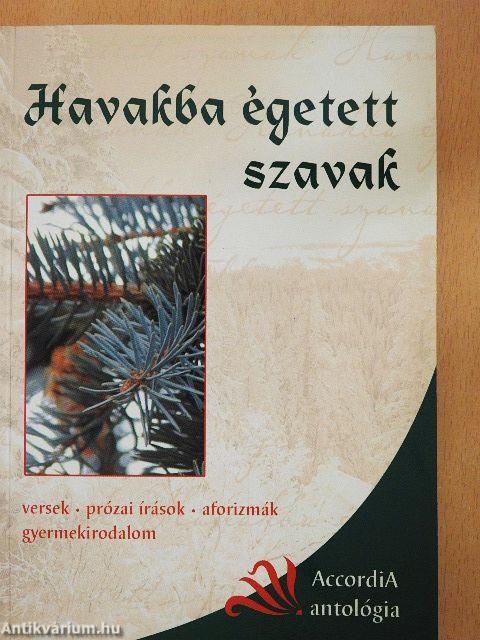 Havakba égetett szavak