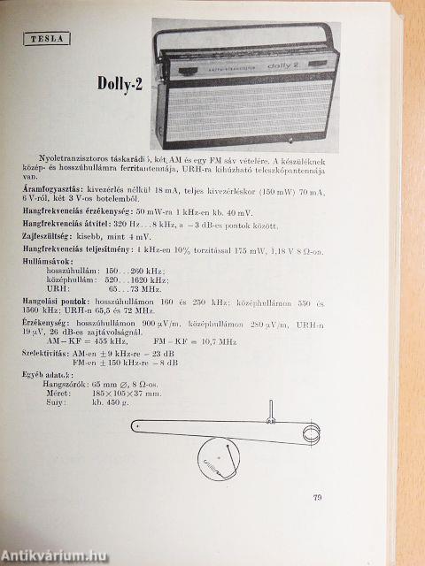 Rádió és televízió vevőkészülékek 1967-1969