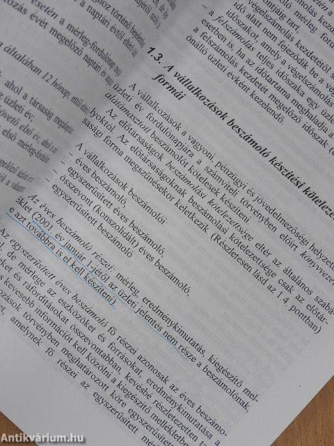 Számviteli kézikönyv